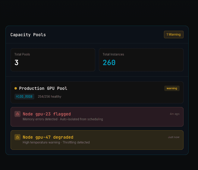 Automatic Fault Detection